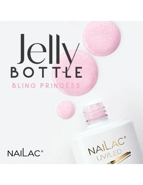 Sticluță de Gel cu Sclipici Prințesă NaiLac 7ml