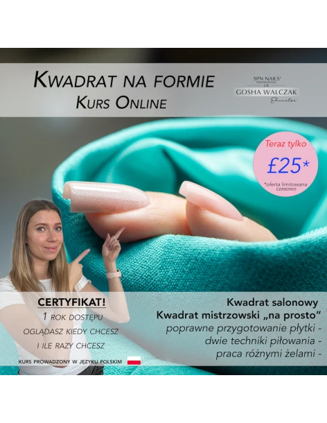 Kurs online kształt Kwadrat - po polsku