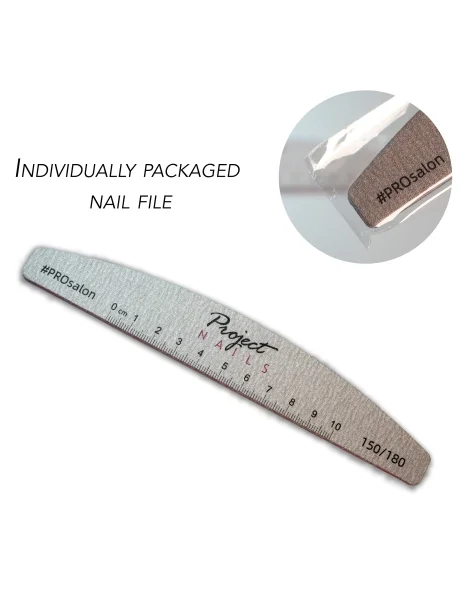 PROSalon Nail File - individually packed - Project Nails UK