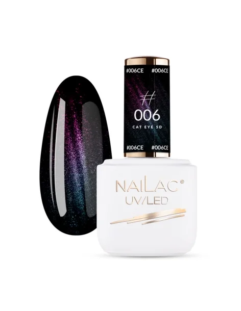 Ochi de pisică 5D #006 NaiLac 7ml Gel de lustruit