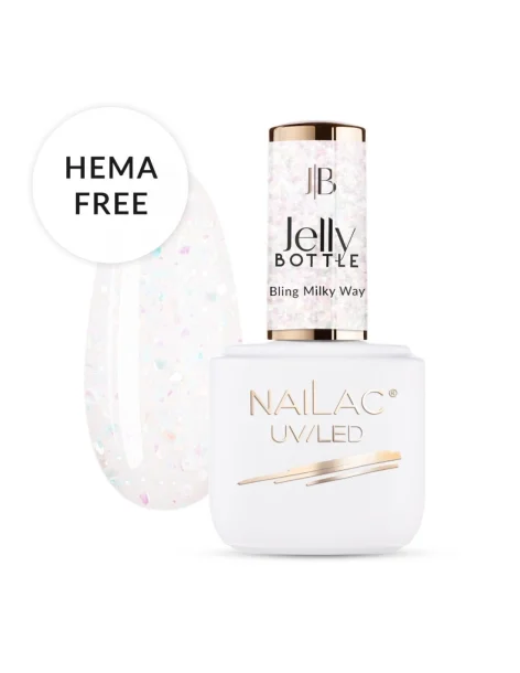 Jelly Bottle Bling Milky Way NaiLac 7ml