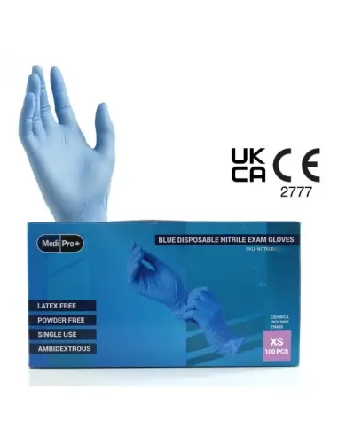 Nitrile Gloves Extra Small x100 - 1 - Categories - 