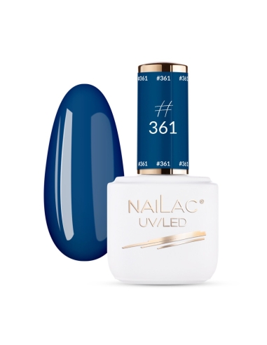 #361 Hybrid polish NaiLac 7ml - 1 - Lady M 2019 - 