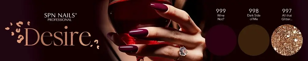 Mini collection Desire - hybrid nail polishes you desire!