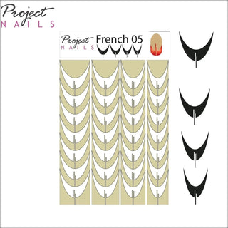 French 05- Airbrush Stencils