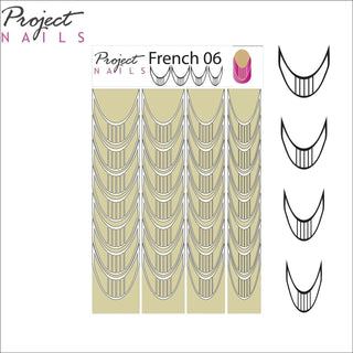 French 06- Airbrush Stencils