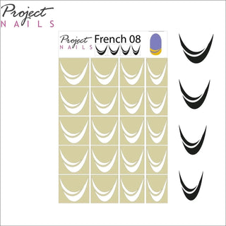 French 08- Airbrush Stencils