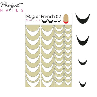 French 02- Airbrush Stencils