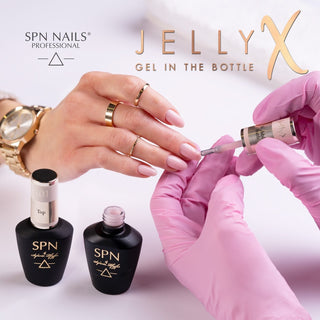 SPN Nails - Gel in a bottle JellyX Baby Powder 8 ml