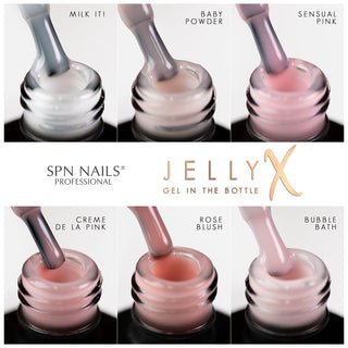 SPN Nails - Gel in a bottle JellyX Creme de la Pink 8 ml