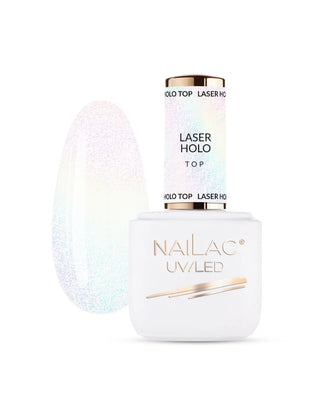 Hybrid top coat Laser Holo Top NaiLac 7ml