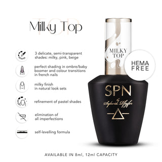 Milky Top UV LaQ 8 ml