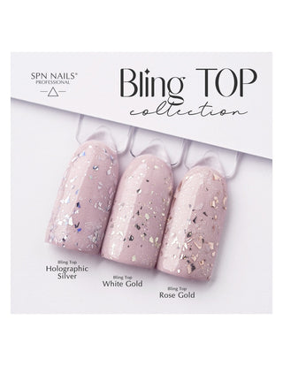 Bling TOP Holographic Silver UV LaQ 10ml
