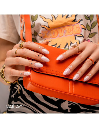 Rubber Base Glow Orange NaiLac 7ml