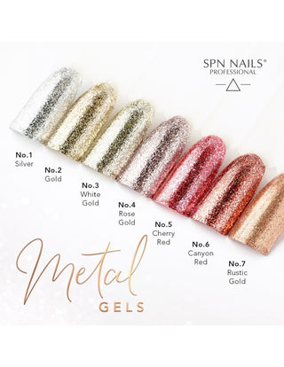 Metal Gel No.6 Canyon Red