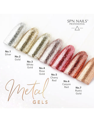 Metal Gel No.5 Cherry Red