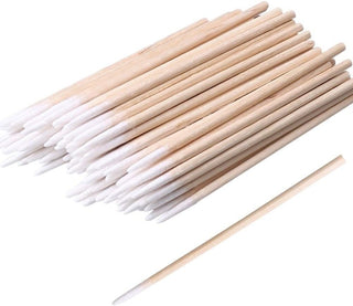 Wooden Tip Cotton Stick 7cm Long 100pcs