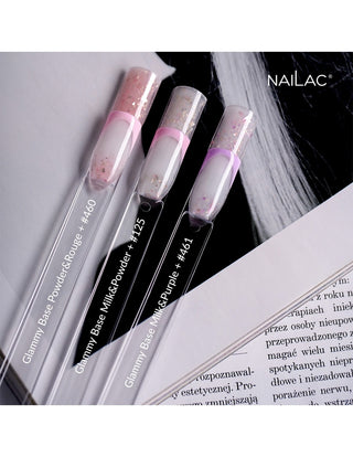 Glammy Rubber Base Milk&Powder NaiLac 7ml