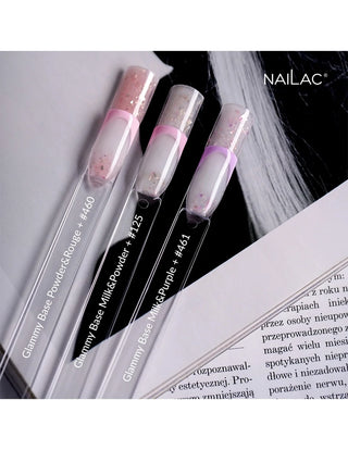 Glammy Rubber Base Powder&Rouge NaiLac