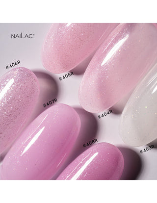 #405R Rubber nail polish NaiLac 7ml