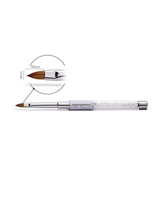 Brush #4 Cat's tongue Nails Professional PRO Brush