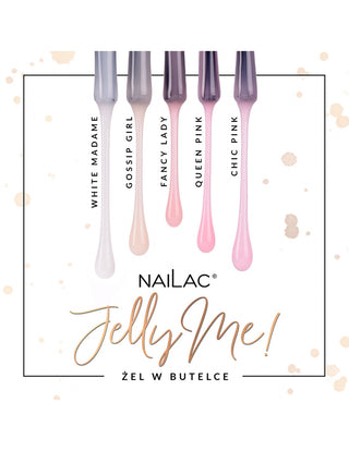 Gel in the bottle JellyMe! Gossip Girl NaiLac 7 ml