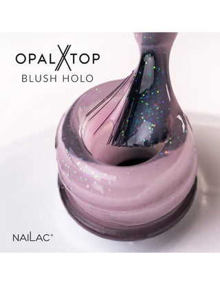 Hybrid top coat OpalX Blush Holo NaiLac 7ml