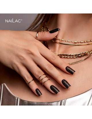 Hybrid top coat OpalX Top Gold NaiLac 7ml