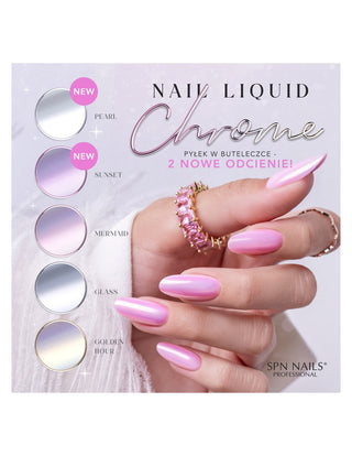 Nail Liquid Chrome Golden Hour 8ml