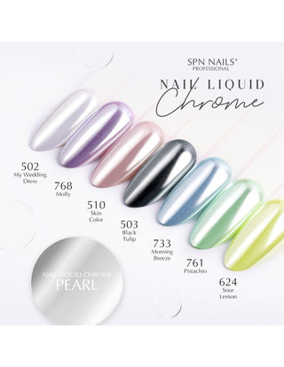 Nail Liquid Chrome Pearl 8ml