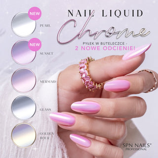Nail Liquid Chrome Pearl 8ml