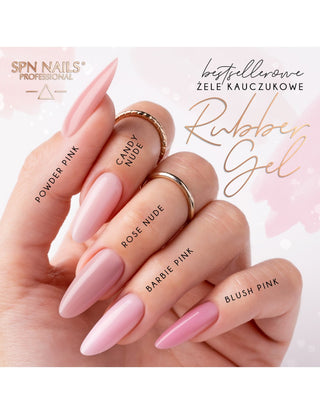 Rose Nude Rubber Gel 50g