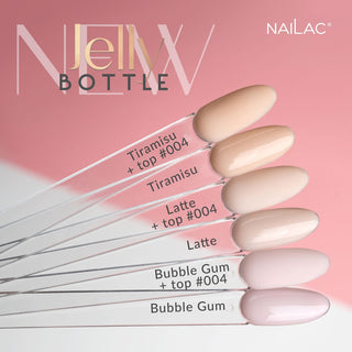 Jelly Bottle Latte NaiLac 7ml