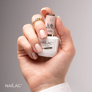 Jelly Bottle Latte NaiLac 7ml