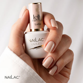 Jelly Bottle Latte NaiLac 7ml