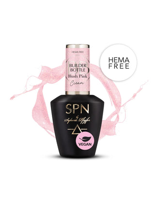 SPN Nails - Builder Bottle Cream - Blush Pink 10ml