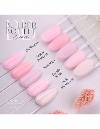 SPN Nails - Builder Bottle Cream - Candy Floss 10ml