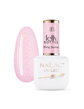 Jelly Bottle Bling Sunset NaiLac 7ml