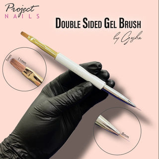Double sided Gel Brush by Gosha - Project Nails UK