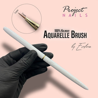 Aquarelle Brush by Evelina 100% Kolinsky - Project Nails UK