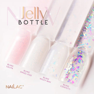 Jelly Bottle Bling Confetti NaiLac 7ml
