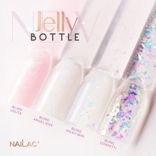 Jelly Bottle Bling Lolita NaiLac 7ml