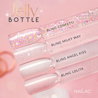Jelly Bottle Bling Milky Way NaiLac 7ml