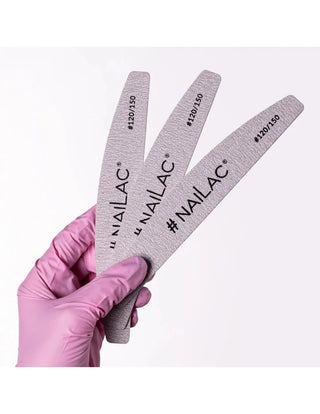 Half round NaiLac file Slim - 120/150
