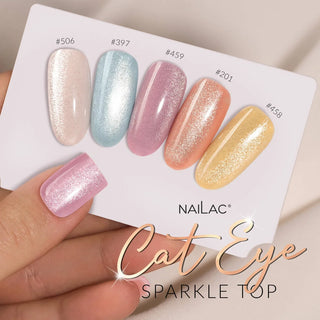 Top Coat Cat Eye Sparkle NaiLac 7ml