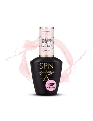 SPN Nails - Builder Bottle Cream - Glow Girl! 10ml