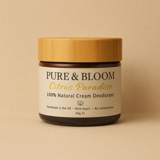 Citrus Paradise 100% Natural Cream Deodorant 60g PURE & BLOOM