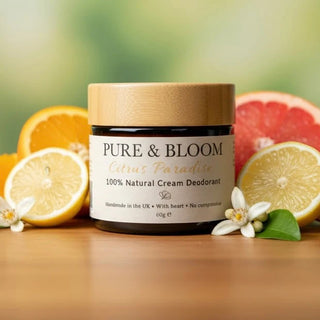 Citrus Paradise 100% Natural Cream Deodorant 60g PURE & BLOOM