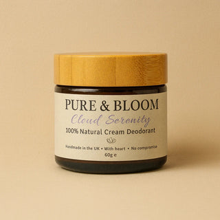 Cloud Serenity 100% Natural Cream Deodorant 60g - PURE & BLOOM