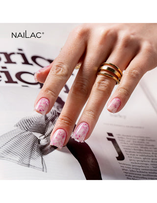 Glammy Base Milk&Pink Rubber Gel Base Coat 10ml NaiLac